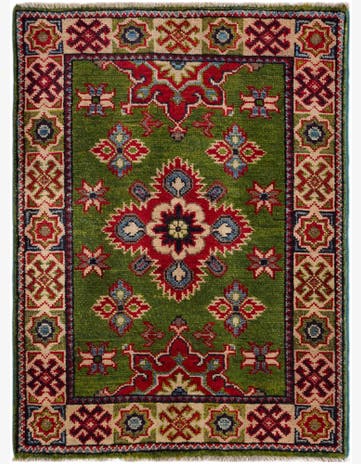 2' 1 x 2' 10 Hand Knotted Kazak Rug