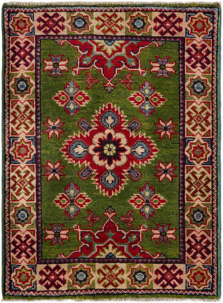 2' 1 x 2' 10 Hand Knotted Kazak Rug