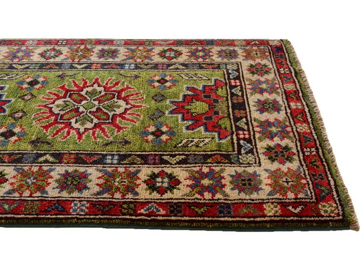 Detail image of 2' x 2' 11 Hand Knotted Kazak Rug