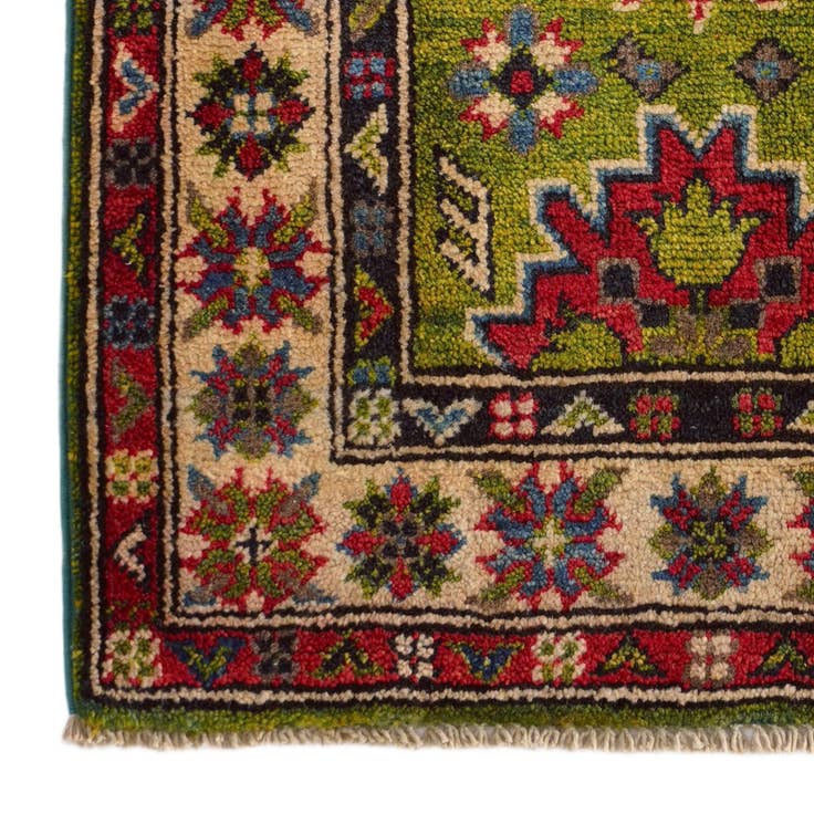 Detail image of 2' x 2' 11 Hand Knotted Kazak Rug