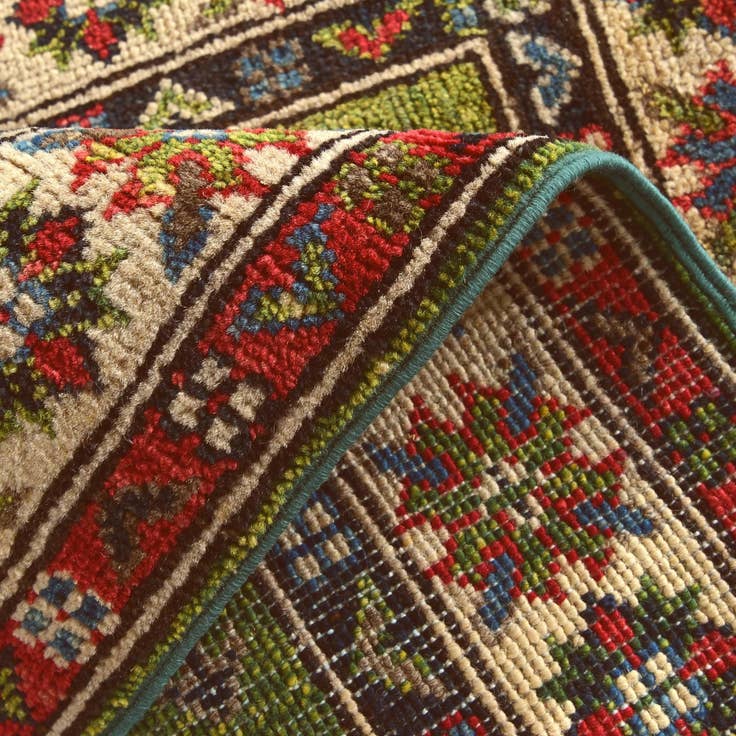 Detail image of 2' x 2' 11 Hand Knotted Kazak Rug