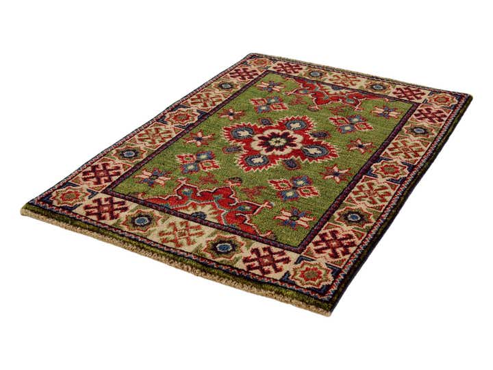 2' x 2' 11 Hand Knotted Kazak Rug