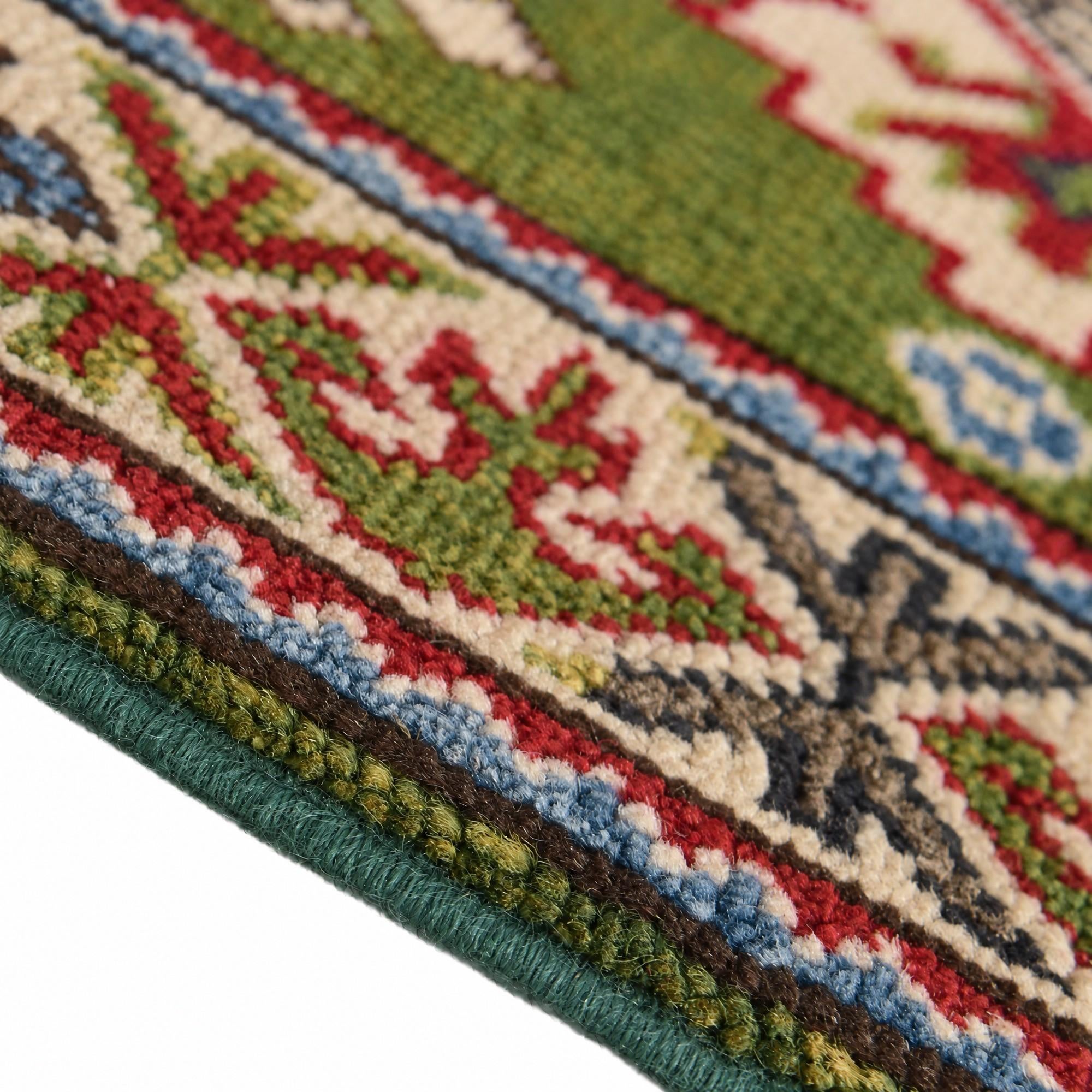 60cm x 90cm Hand Knotted Kazak Rug