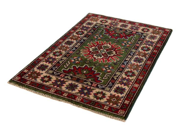 Detail image of 2' x 3' Hand Knotted Kazak Rug