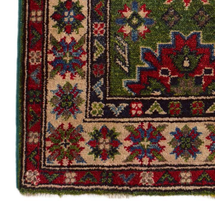 2' x 3' Hand Knotted Kazak Rug