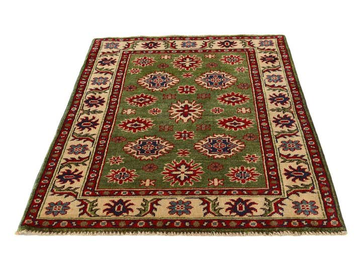 2' 10 x 4' Hand Knotted Kazak Rug