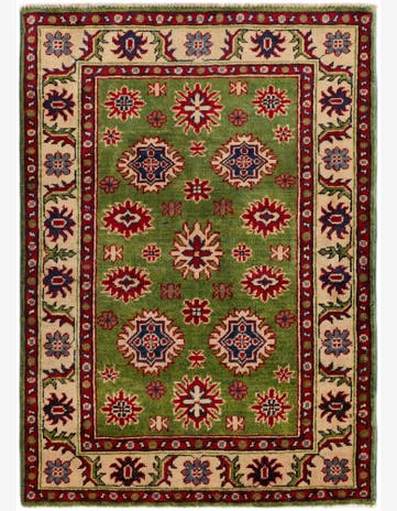 2' 10 x 4' Hand Knotted Kazak Rug