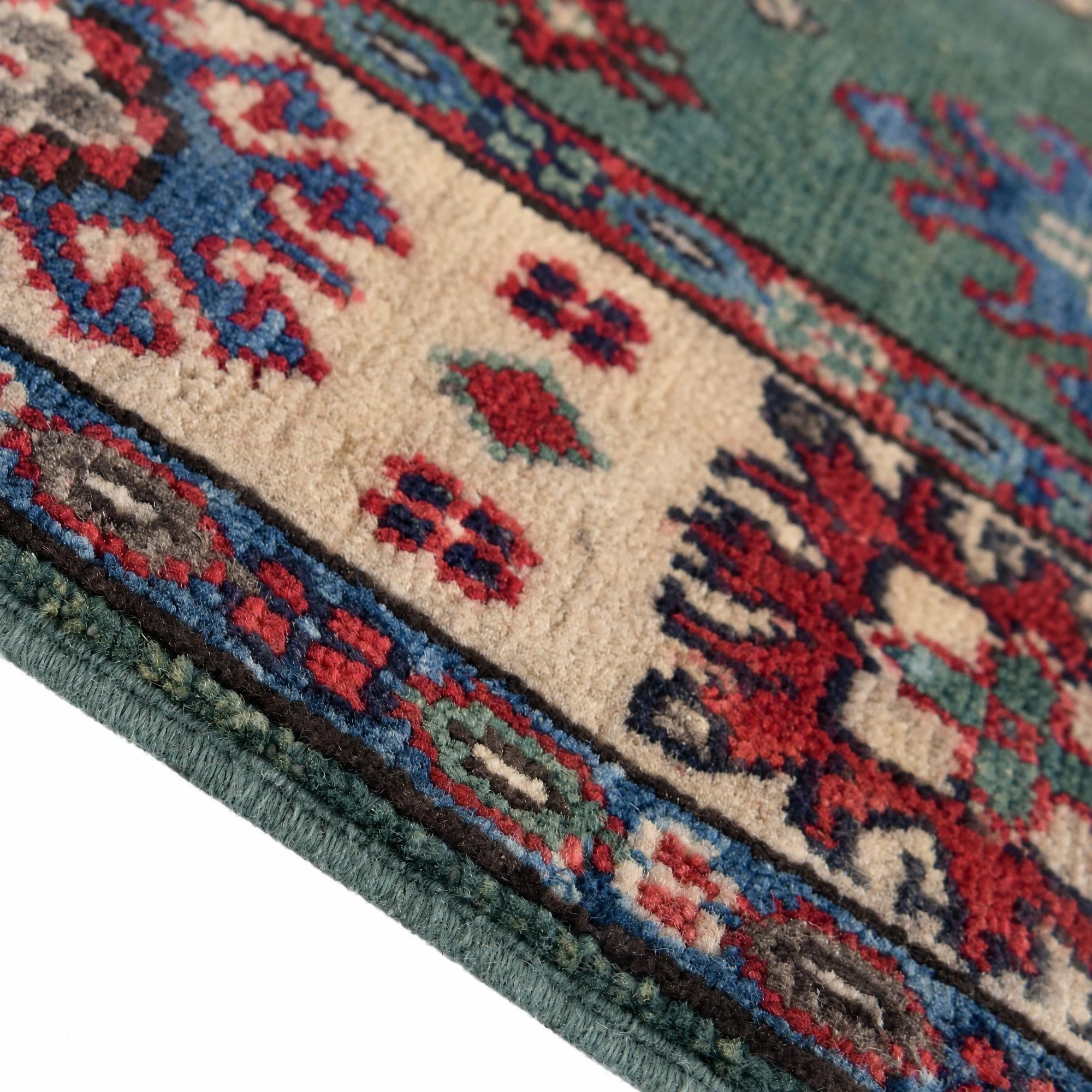 Detail image 8 of 11: 2' 9 x 4' Hand Knotted Kazak Rug