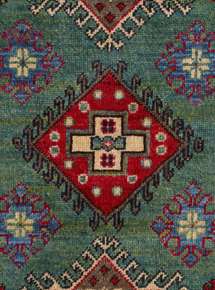 2' 9 x 4' Hand Knotted Kazak Rug