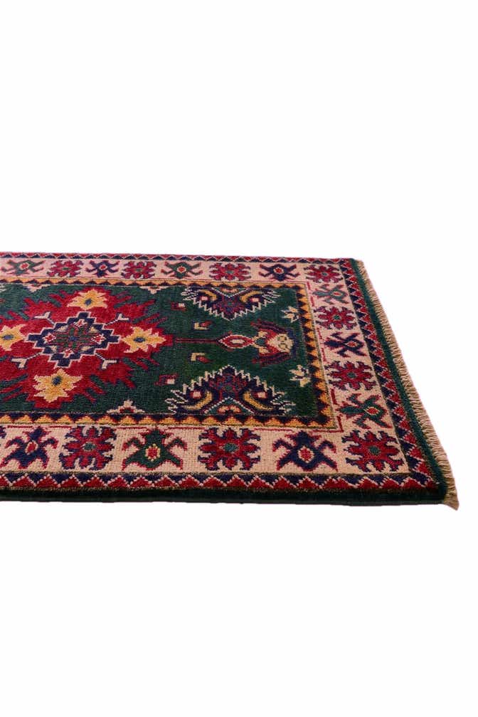 2' x 3' 1 Hand Knotted Kazak Rug