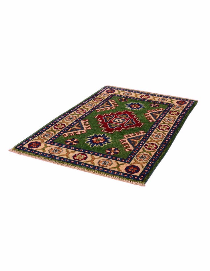 Detail image of 1' 11 x 2' 11 Hand Knotted Kazak Rug