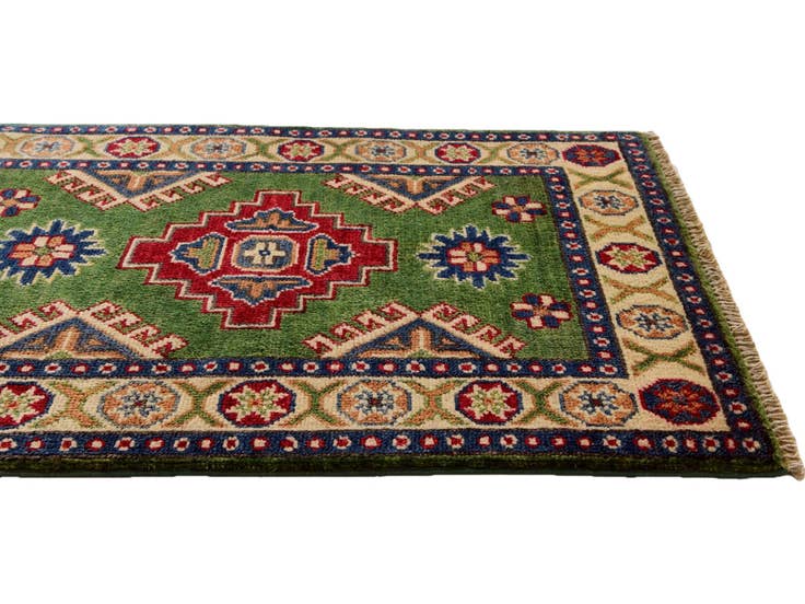 Detail image of 1' 11 x 2' 11 Hand Knotted Kazak Rug