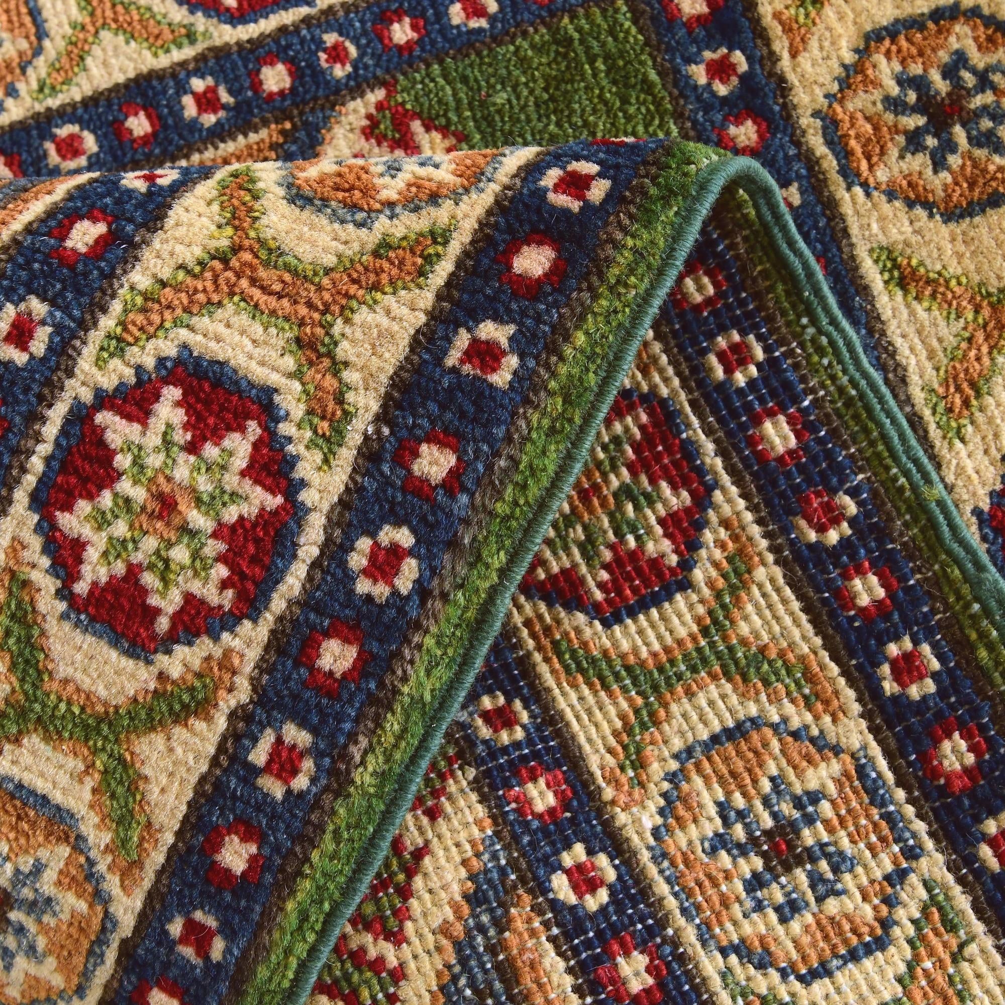 1' 11 x 2' 11 Hand Knotted Kazak Rug