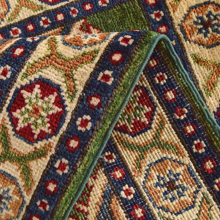 1' 11 x 2' 11 Hand Knotted Kazak Rug