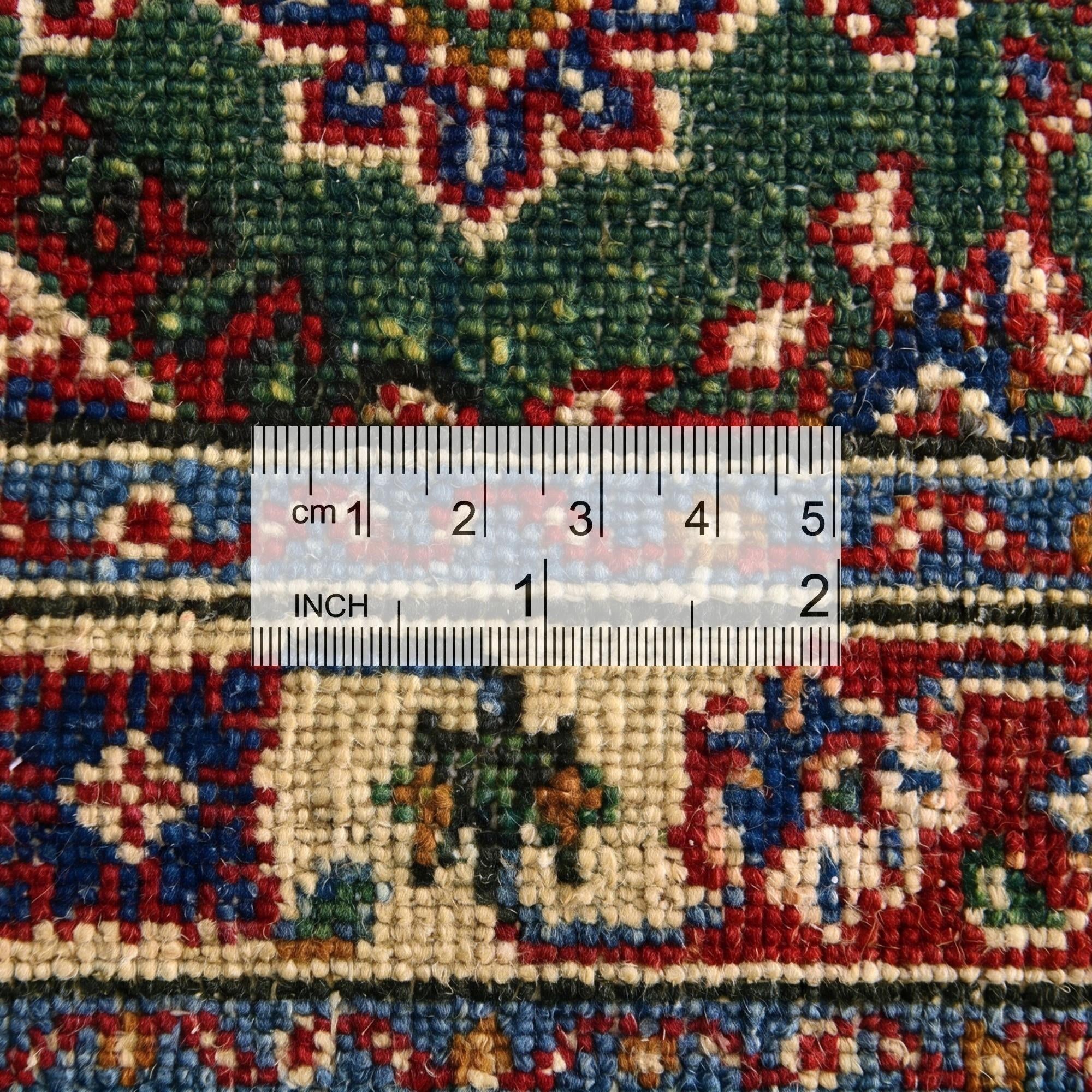 2' 1 x 3' 6 Hand Knotted Kazak Rug