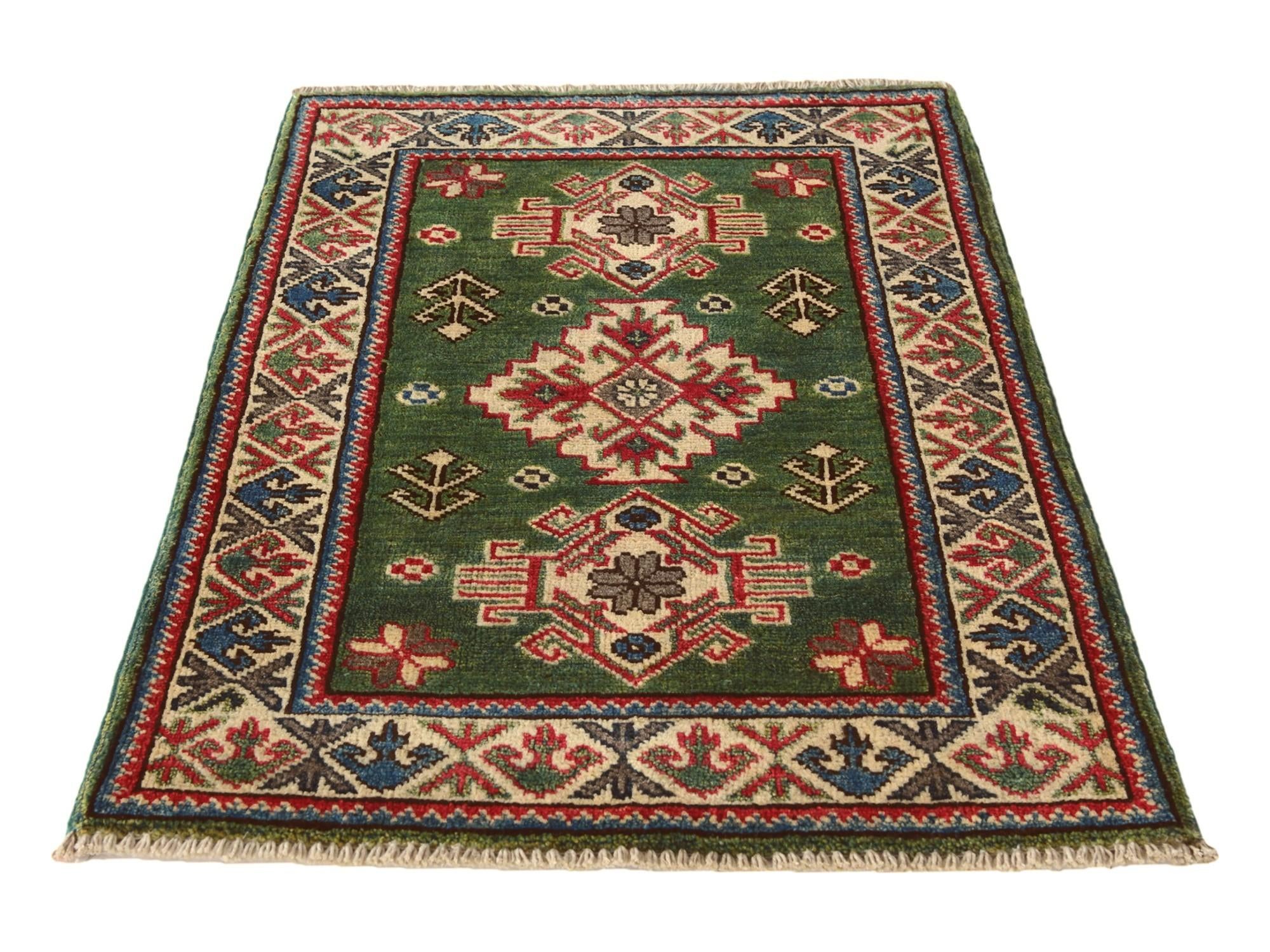 2' 1 x 3' 1 Hand Knotted Kazak Rug