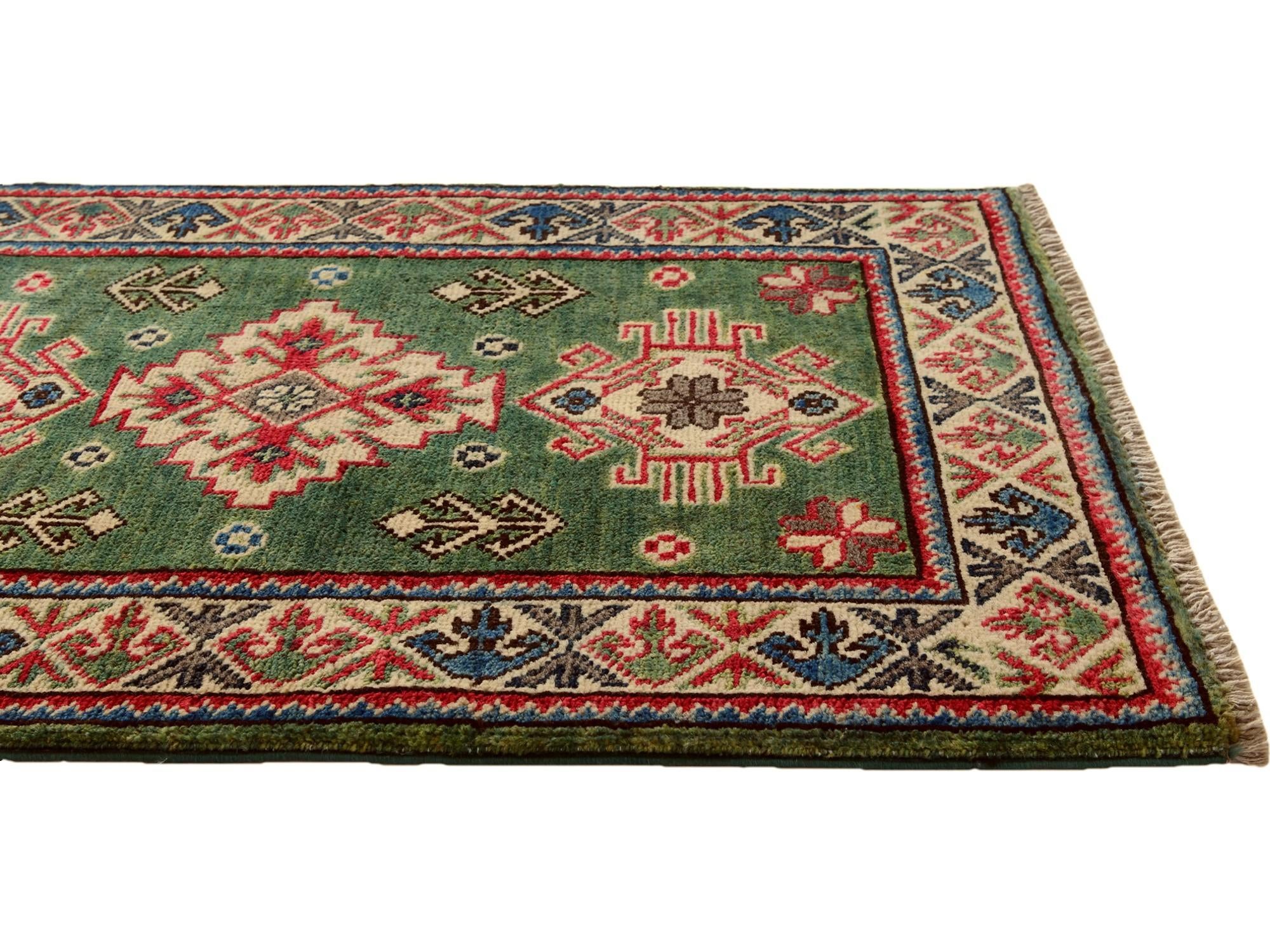 2' 1 x 3' 1 Hand Knotted Kazak Rug
