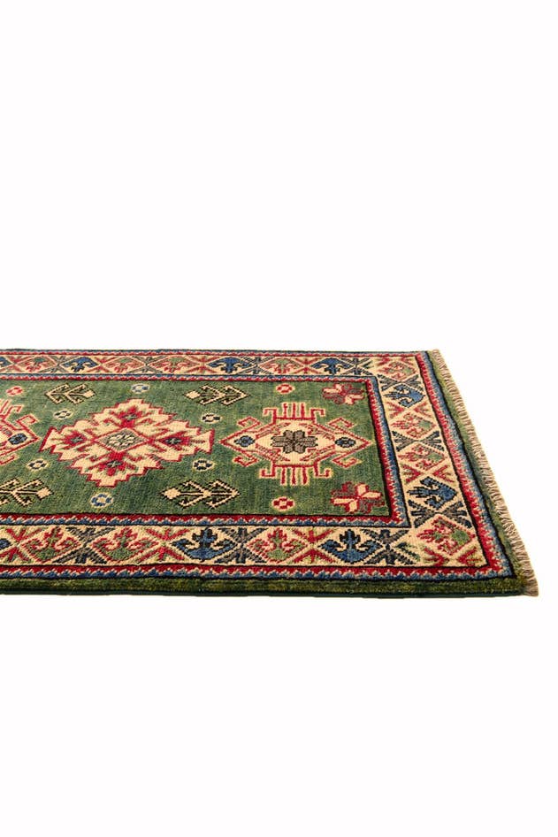 Detail image of 2' 1 x 3' 1 Hand Knotted Kazak Rug