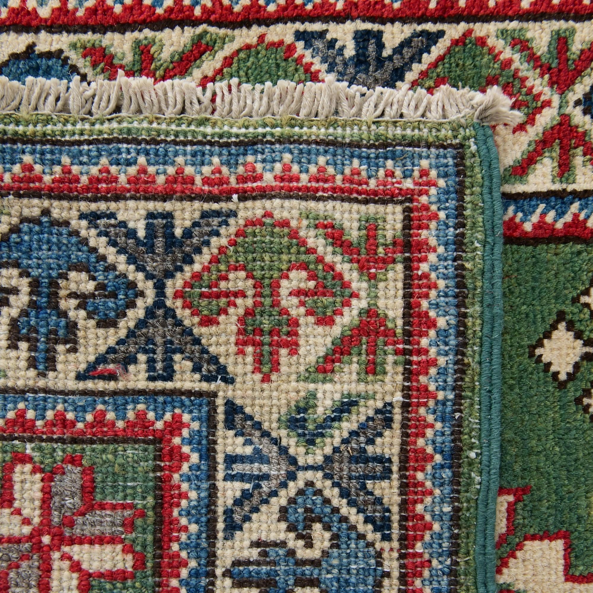 65cm x 95cm Hand Knotted Kazak Rug