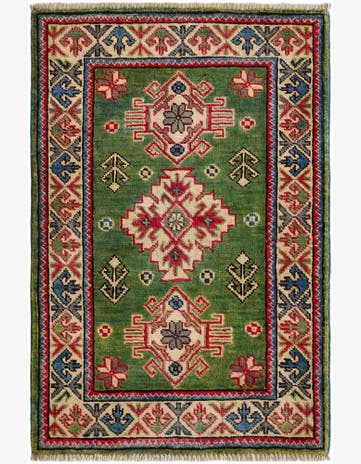 2' 1 x 3' 1 Hand Knotted Kazak Rug