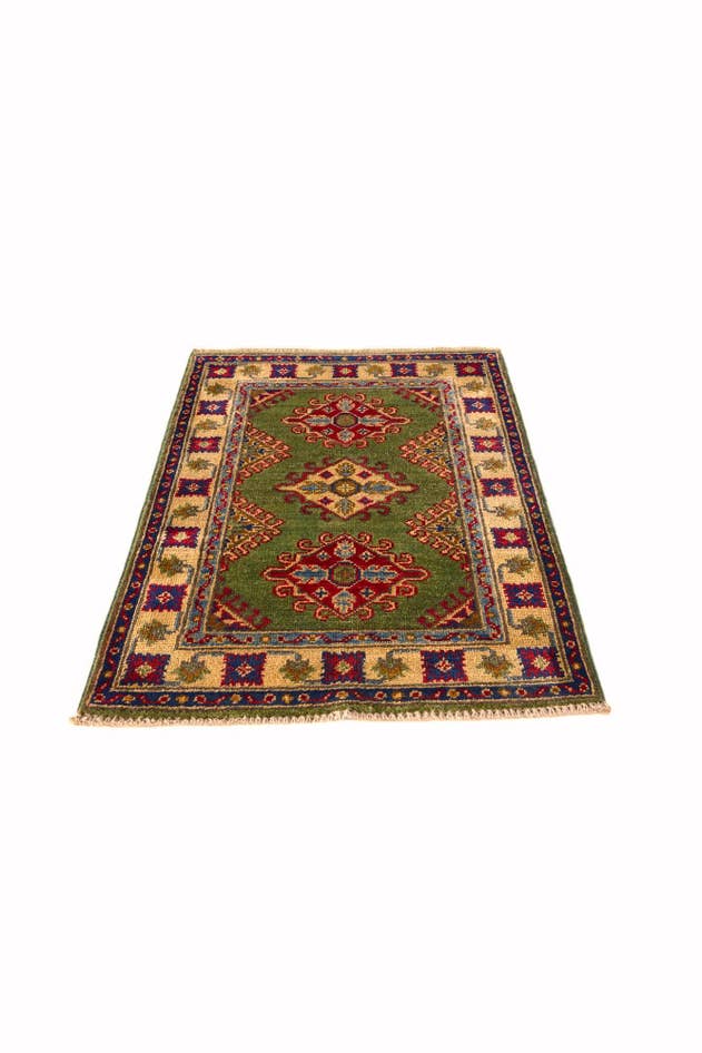 Detail image of 2' 1 x 3' 4 Hand Knotted Kazak Rug