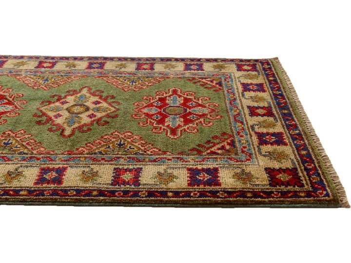 2' 1 x 3' 4 Hand Knotted Kazak Rug