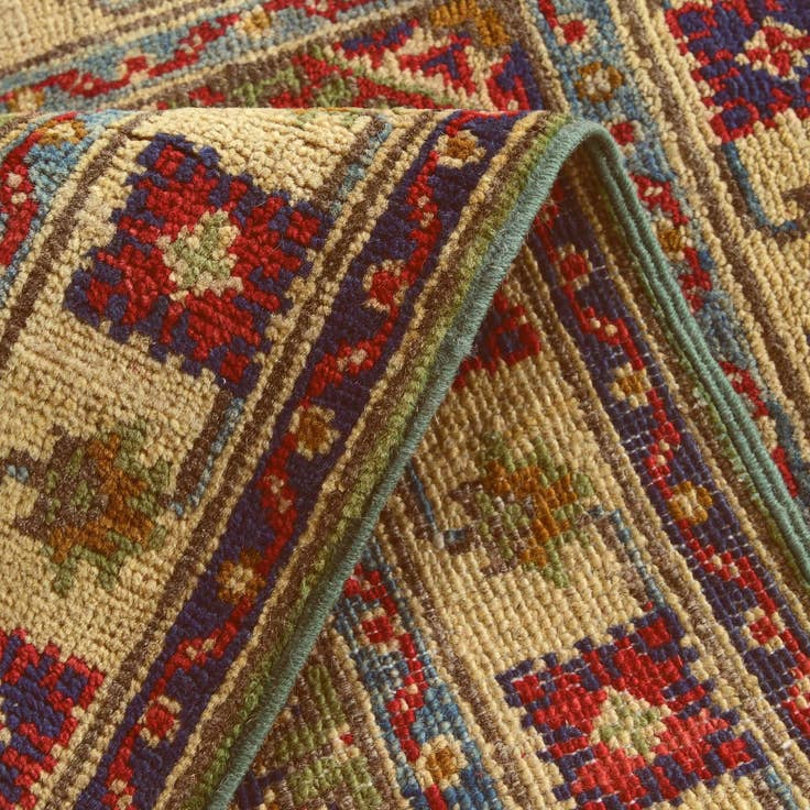 Detail image of 2' 1 x 3' 4 Hand Knotted Kazak Rug