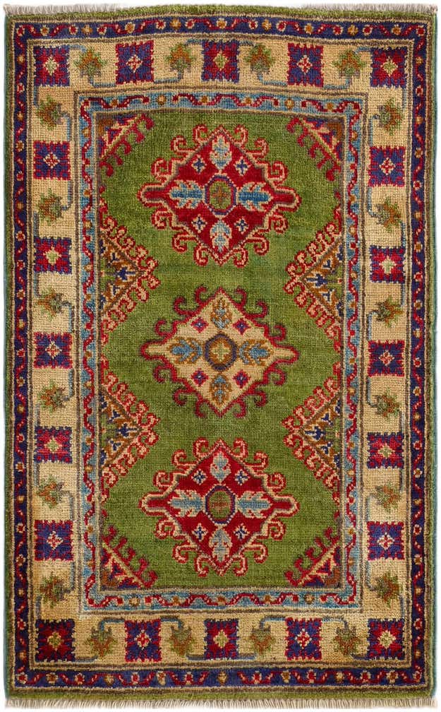 2' 1 x 3' 4 Hand Knotted Kazak Rug