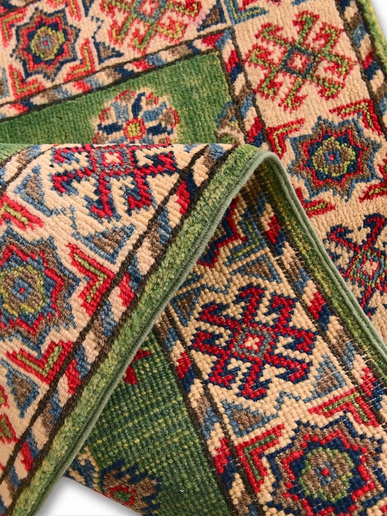 2' 1 x 2' 11 Hand Knotted Kazak Rug