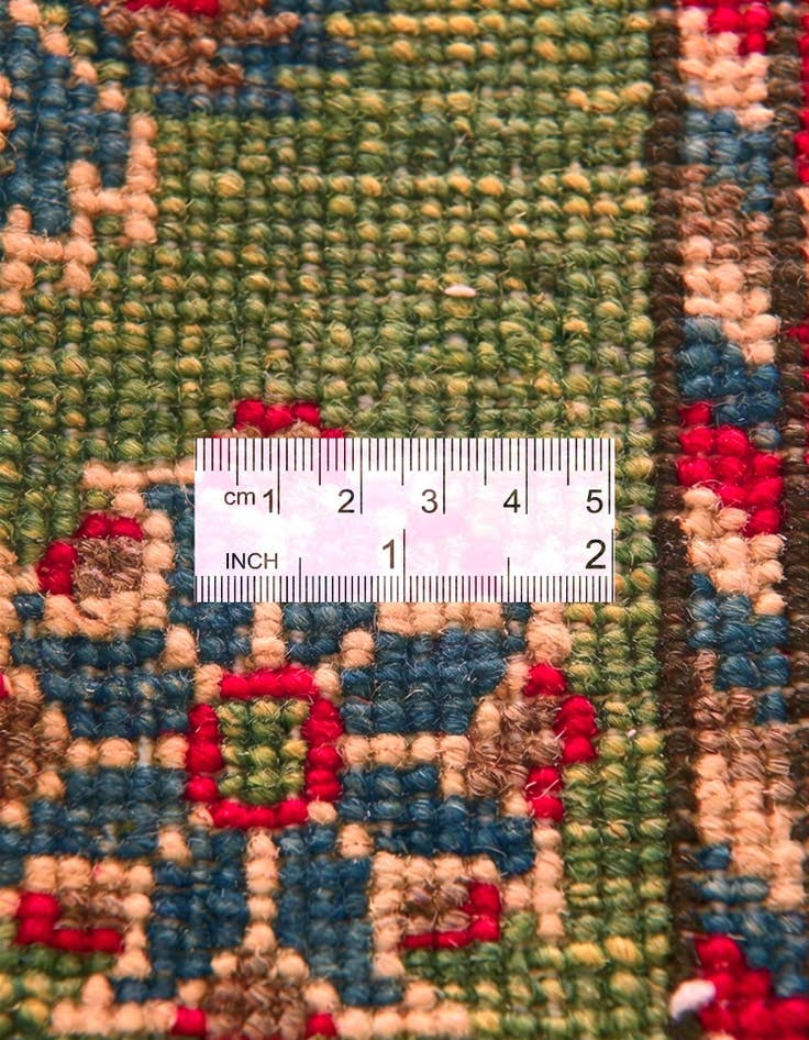 Detail image of 2' 1 x 2' 11 Hand Knotted Kazak Rug