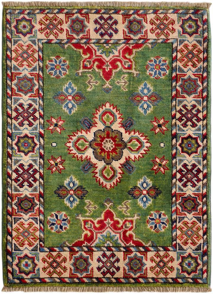 2' 1 x 2' 11 Hand Knotted Kazak Rug