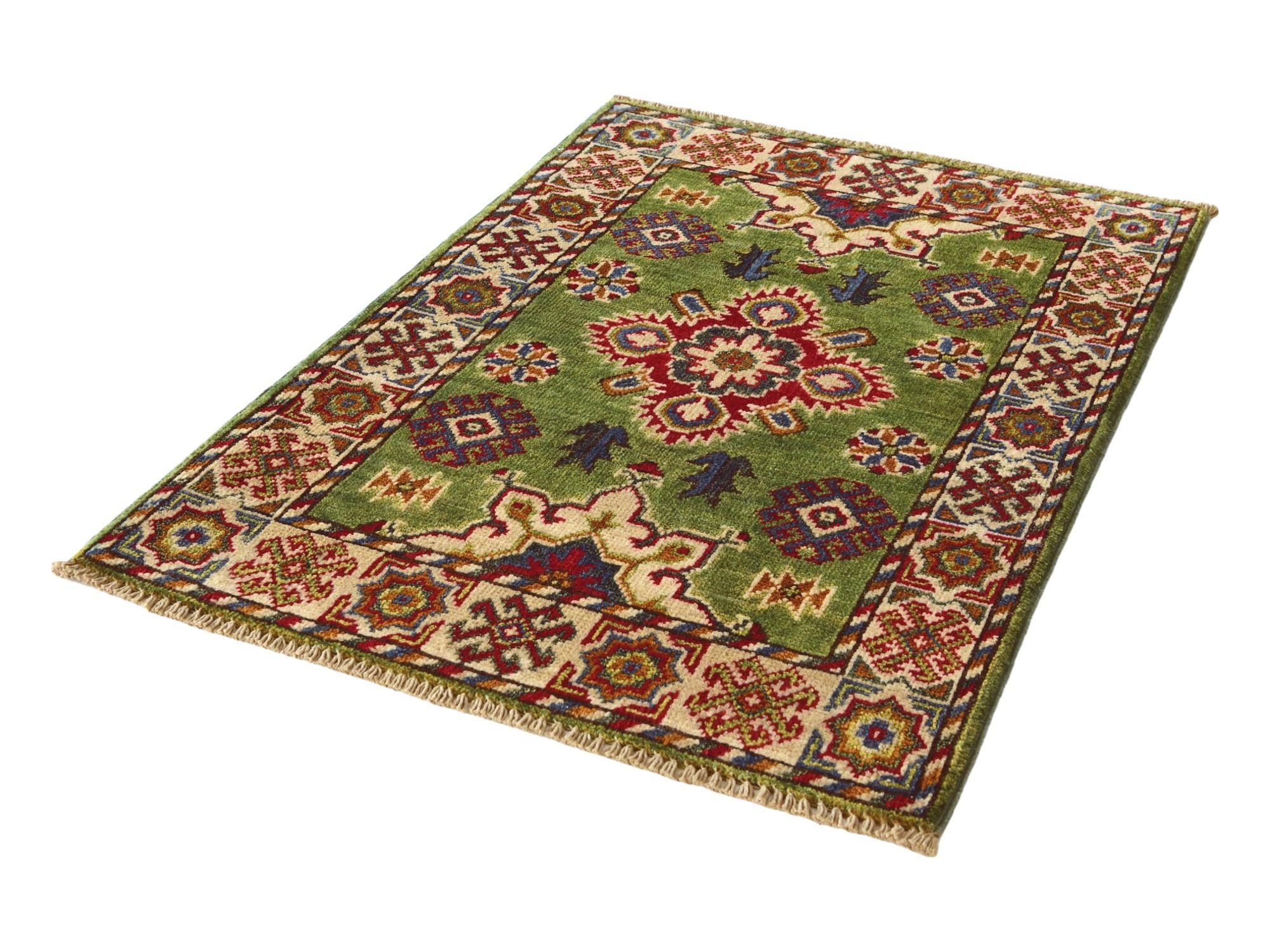 2' 1 x 3' 1 Hand Knotted Kazak Rug