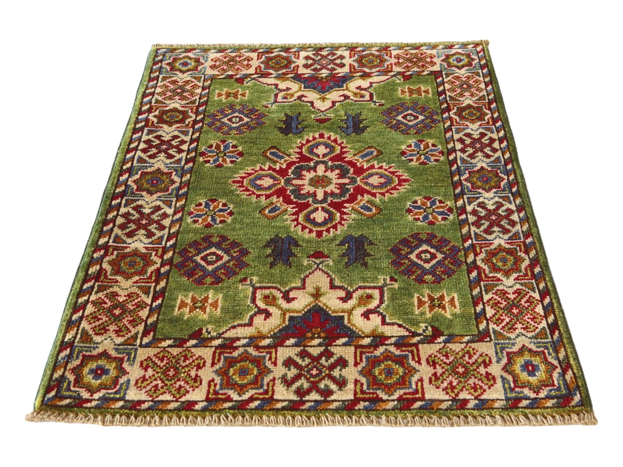 2' 1 x 3' 1 Hand Knotted Kazak Rug