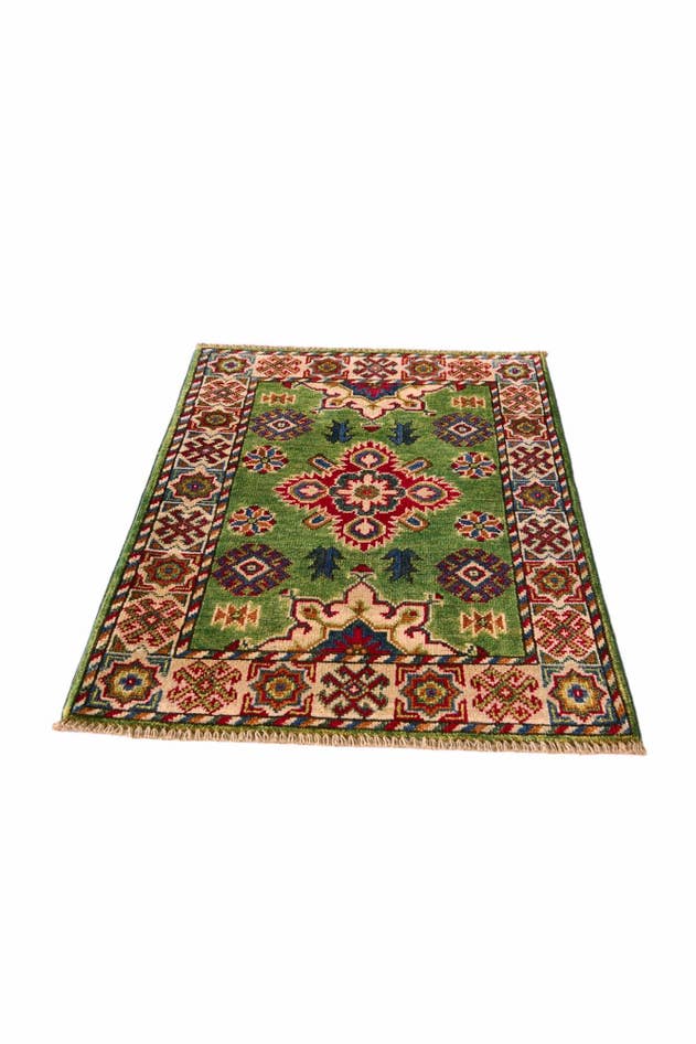 Detail image of 2' 1 x 3' 1 Hand Knotted Kazak Rug