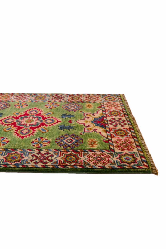 Detail image of 2' 1 x 3' 1 Hand Knotted Kazak Rug