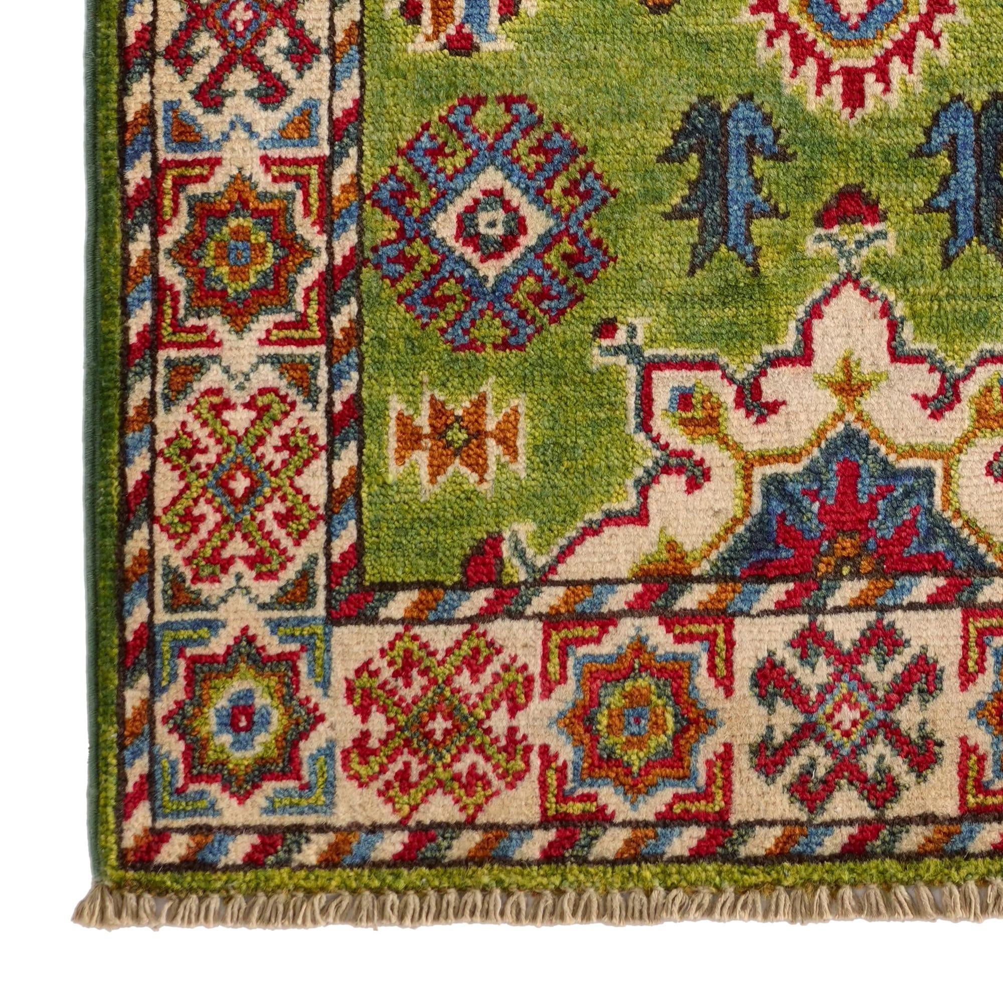 2' 1 x 3' 1 Hand Knotted Kazak Rug