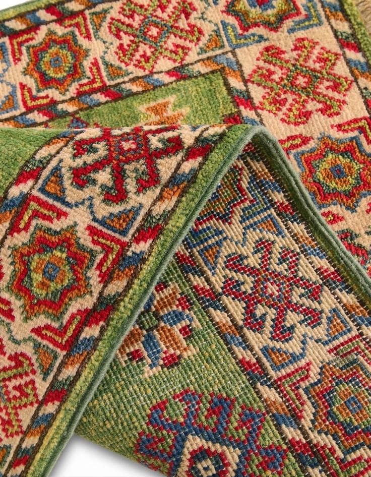 Detail image of 2' 1 x 3' 1 Hand Knotted Kazak Rug