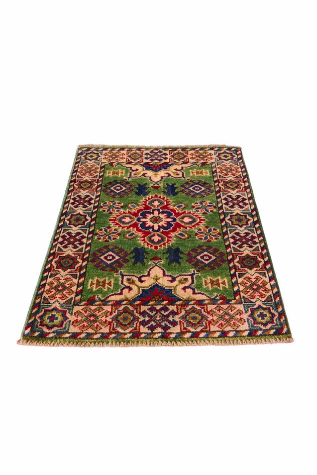 Detail image of 2' x 3' Hand Knotted Kazak Rug