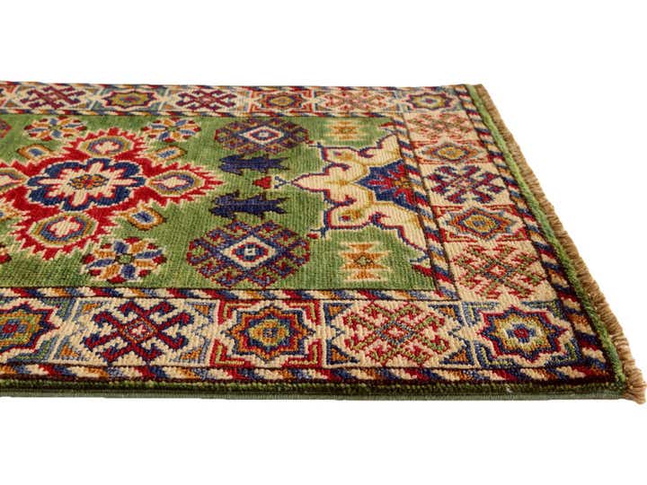 2' x 3' Hand Knotted Kazak Rug