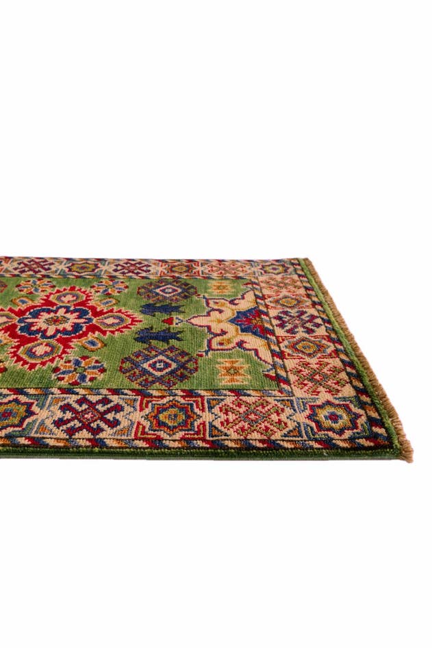 Detail image of 2' x 3' Hand Knotted Kazak Rug