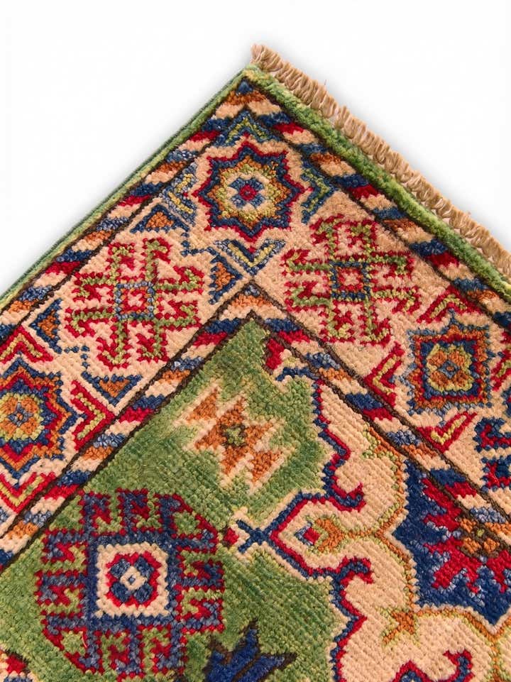 2' x 3' Hand Knotted Kazak Rug