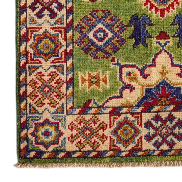 Detail image of 2' x 3' Hand Knotted Kazak Rug