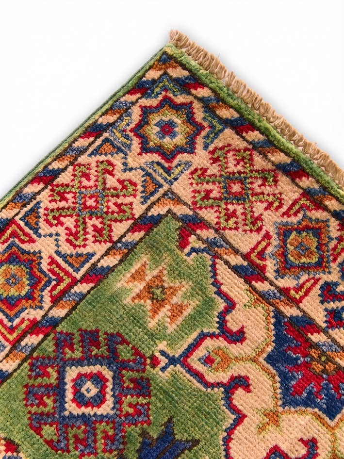 Detail image of 2' x 3' Hand Knotted Kazak Rug