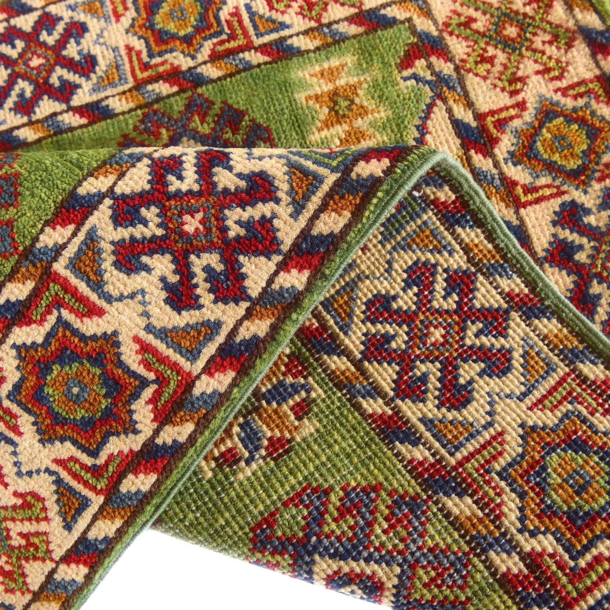 2' x 3' Hand Knotted Kazak Rug