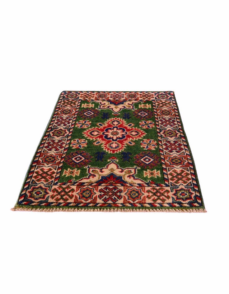 Detail image of 2' x 3' 1 Hand Knotted Kazak Rug