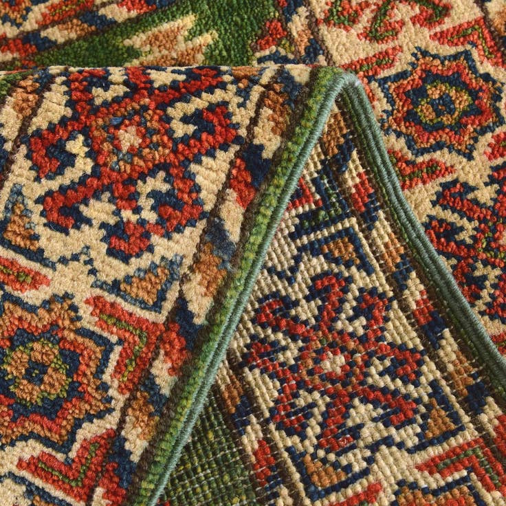 Detail image of 2' x 3' 1 Hand Knotted Kazak Rug