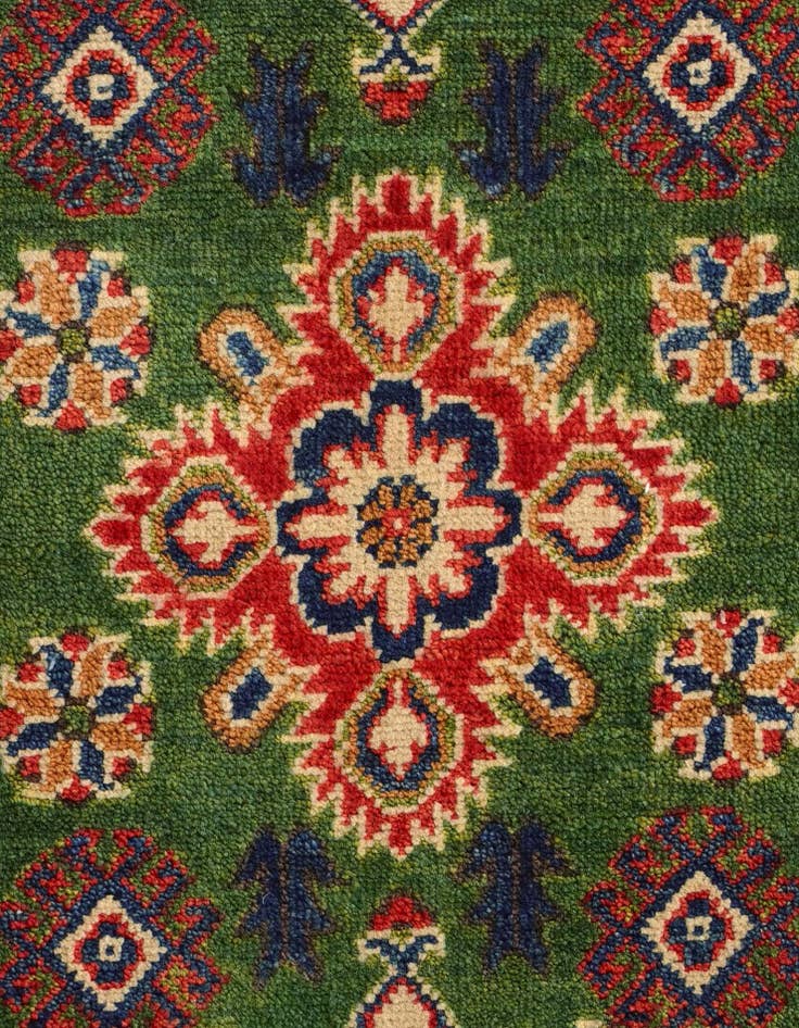 Detail image of 2' x 3' 1 Hand Knotted Kazak Rug