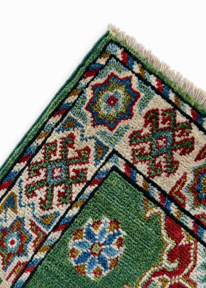2' 1 x 3' 4 Hand Knotted Kazak Rug