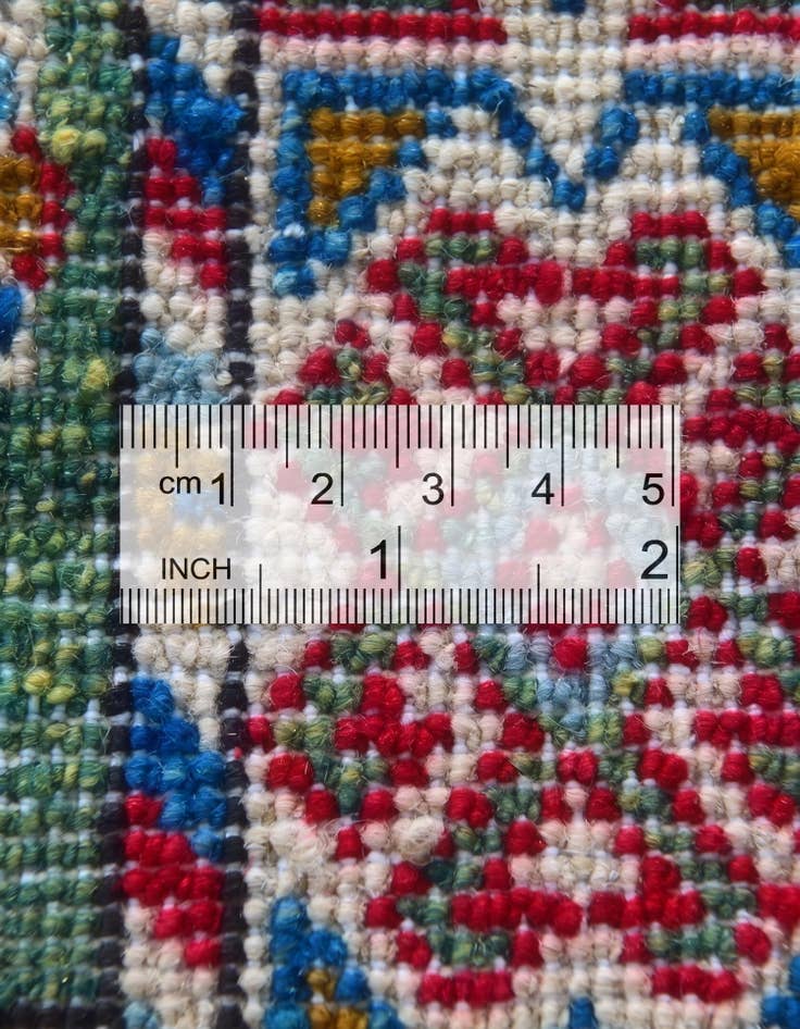 Detail image of 2' 1 x 3' 4 Hand Knotted Kazak Rug