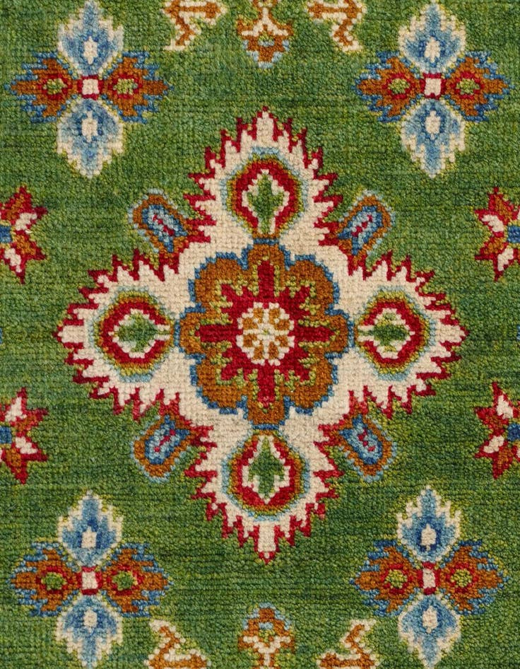 Detail image of 2' 1 x 3' 4 Hand Knotted Kazak Rug